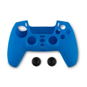 Spartan Gear - Controller Silicon Skin Cover and Thumb Grips Blue (PS5)