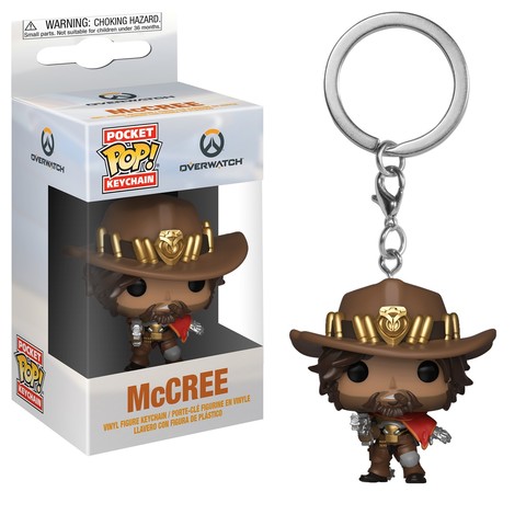 Funko Pocket POP Overwatch - Mccree kulcstartó (Platform nélküli)