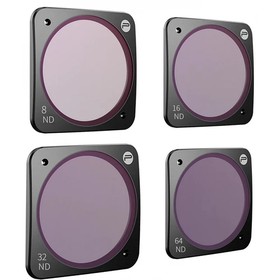 PGY DJI Action 2 Filter ND Set（ND 8 16 32 64) (Professional) (Action 2)