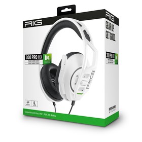 RIG 300 PRO HX Gaming Headset New- fehér (XBO/XBX)