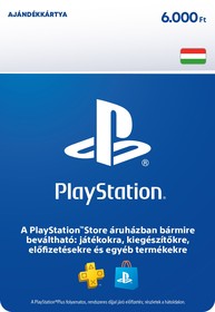 PlayStation Network 6000Ft-os Feltöltő kártya (PS Network)