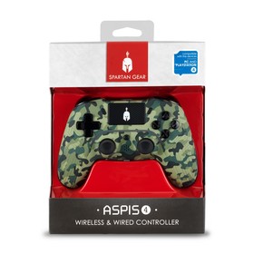 Spartan Gear - Aspis 4 Wired and Wireless Controller Camo (PS4)