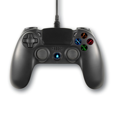 Spartan Gear - Hoplite 2 Vezetékes Kontroller Fekete (PS4)
