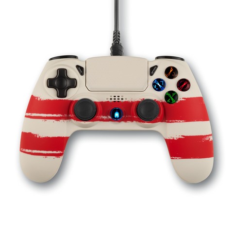 Spartan Gear - Hoplite 2 Vezetékes Kontroller Redline (PS4)