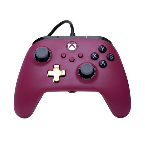 PowerA Advantage PLUS  vezetékes Xbox Series X|S kontroller - Burgundy (XBX)