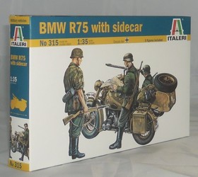 ITA 1:35 BMW R75 with Sidecar