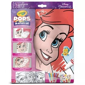 Crayola POPs: 3D foglalkoztató - Disney hercegnők