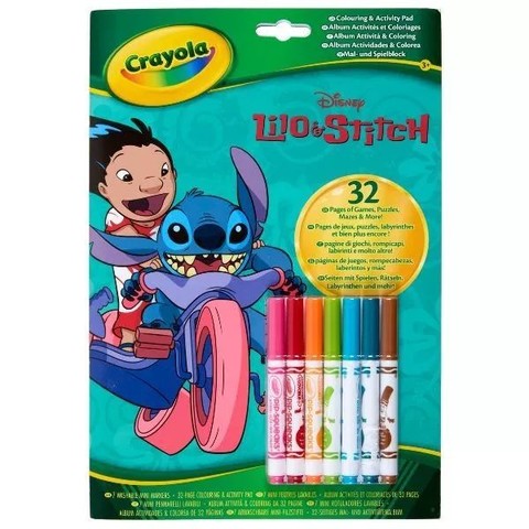 Crayola: Lilo&Stitch színező és foglalkoztató füzet