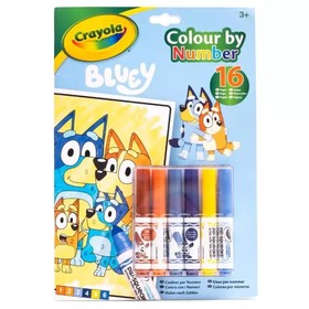 Crayola: Szám szerinti színező - Bluey