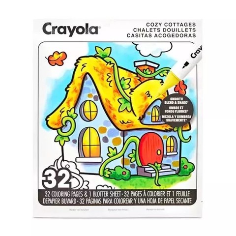 Crayola: Felnőtt színezőkönyv – Mesebeli kuckó
