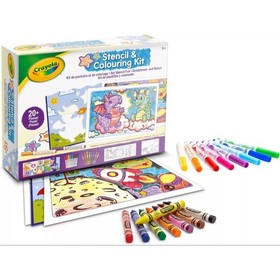 Crayola: Színezőkészlet sablonokkal