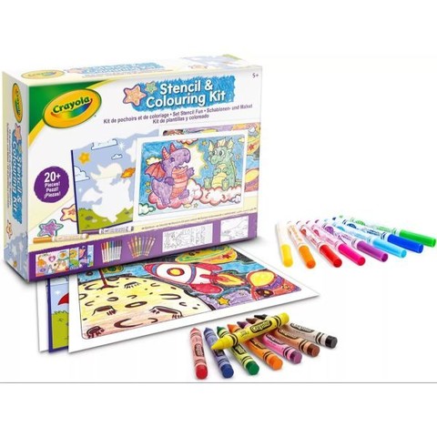 Crayola: Színezőkészlet sablonokkal
