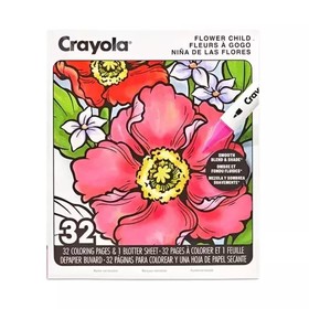 Crayola: Felnőtt színezőkönyv – Virágvarázs