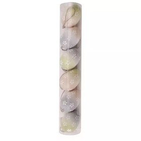 Dekortojás szett színátmenetes mintával, 6 cm - 6 db-os