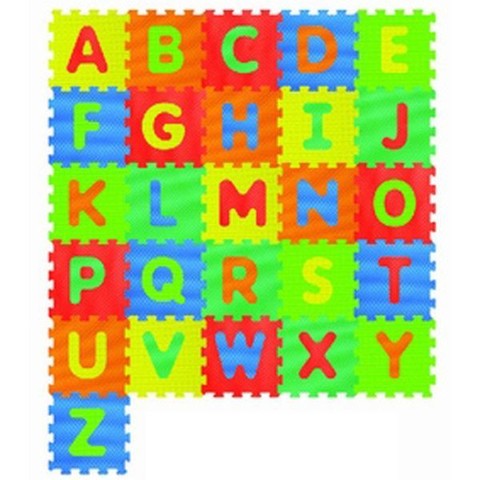 ABC szivacs puzzle - 26 darabos