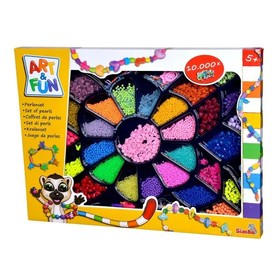 Art&Fun: Giga színes gyöngyszett - 10 000 darabos
