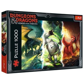 Trefl: Dungeons & Dragons Honor Among Thieves puzzle - 1000 darabos