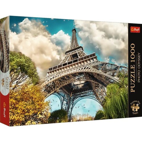 Trefl Premium Plus: Photo Odyssey Eiffel torony - 1000 darabos puzzle