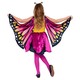 Rózsaszín pillangó jelmez szárnyakkal - 140 cm