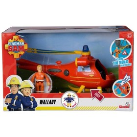 Sam, a tűzoltó: Wallaby mentőhelikopter Tom figurával