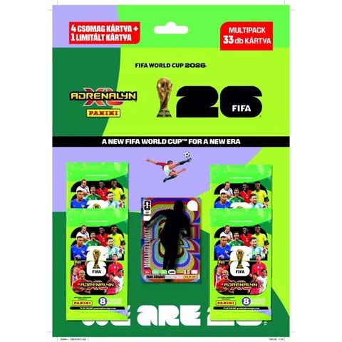 FIFA World Cup 2026 Adrenalyn XL Multipack gyűjtőcsomag