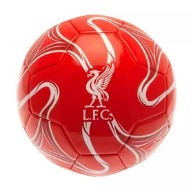 Liverpool FC: Címerrel díszített focilabda - matt, 5-ös méret