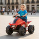 INJUSA NARANCSSÁRGA ELEKTROMOS QUAD 6V