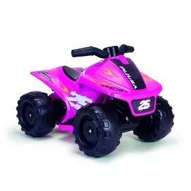 INJUSA ELEKTROMOS QUAD RÓZSASZÍN 6V
