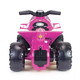 INJUSA ELEKTROMOS QUAD RÓZSASZÍN 6V