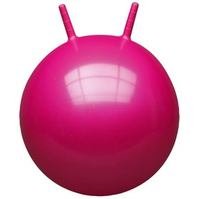 John: Ugráló labda szarvacskákkal, pink - 45-50 cm