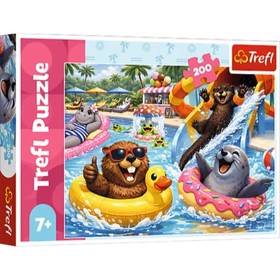 Trefl: Szorgos hódok - 200 darabos puzzle