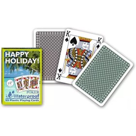 Happy holiday plasztik römi - 55 lapos