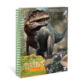 Képkarcoló füzet - Dinoszauruszok
