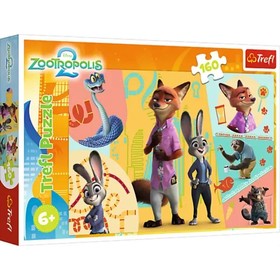 Trfel: Disney Zootropolis - 160 darabos puzzle