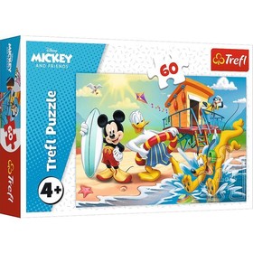 Puzzle 60 db - Mickey egér izgalmas napja