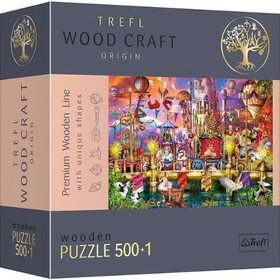 Puzzle Wood Craft - Varázslatos világ 5001 db