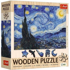Fa puzzle - Csillagos éj - 200