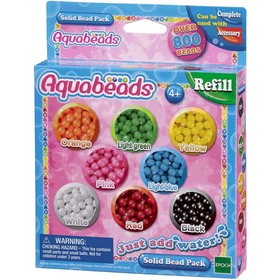 Aqua Beads Solid Bead Pack