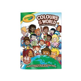Crayola Sokszínű Világ Országok színező