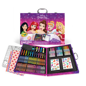 Crayola Disney-hercegnők bőröndös színezőkészlet