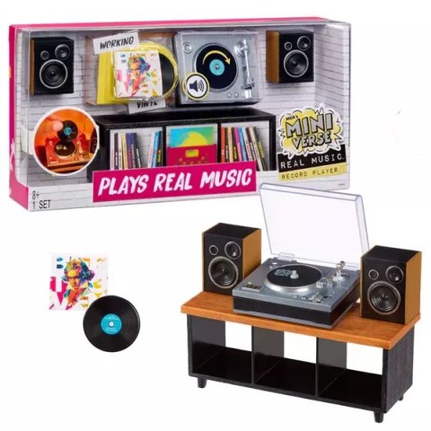 Miniverse: Igazi zene - valódi lemezjátszók