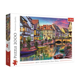 Puzzle 2000 db - Colmar, Franciaország