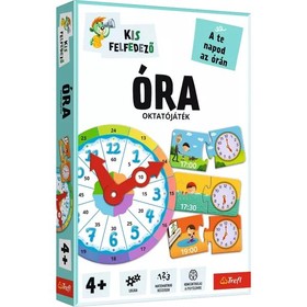 Trefl: Kis felfedező - Óra társasjáték