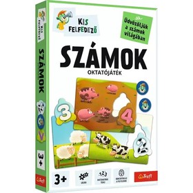Trefl: Kis Felfedező - Számok társasjáték
