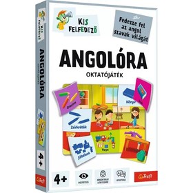 Trefl: Kis Felfedező – Angolóra társasjáték