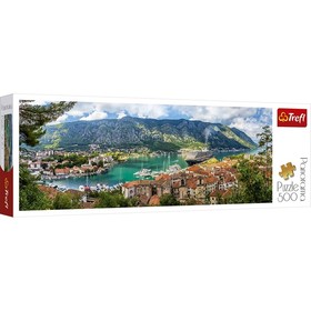 Puzzle 500 db Panoráma - Kotor, Montenegro