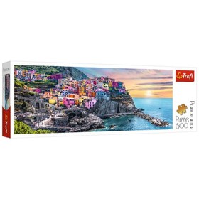 Panoráma puzzle 500 db: Vernazza, Olaszország