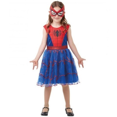 Rubies: Spidergirl jelmez, 5-6 év - S-es méret
