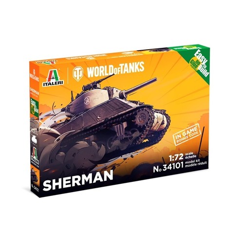 ITA 1:72 Sherman WoT tank