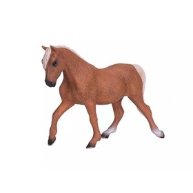 Morgan csődör palomino színben - kézzel festett figura